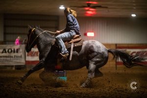 SOLD – Remi – 2017 Blue Roan Barrel Racing Mare $15K